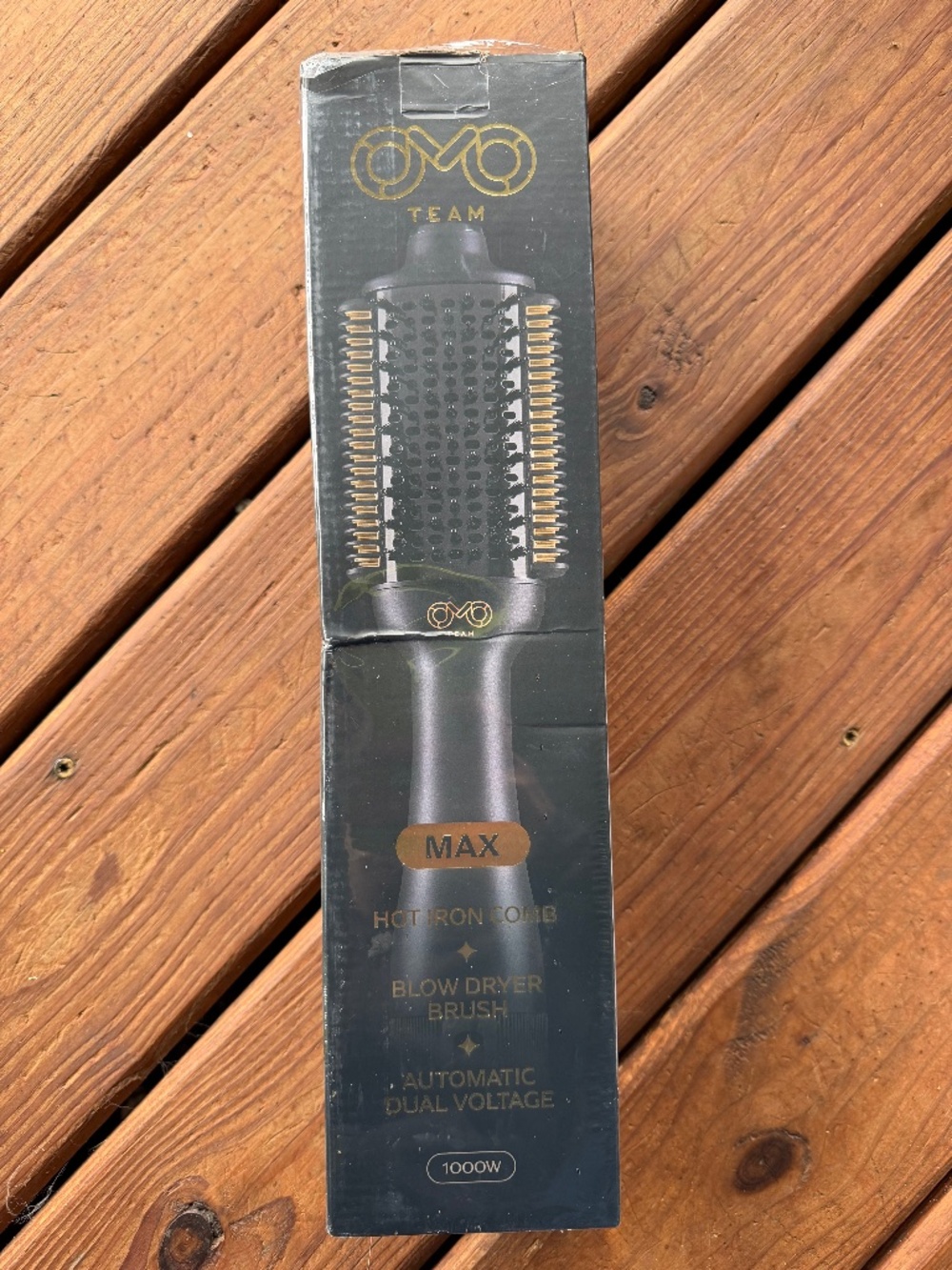 Omo Team Blow Dryer Brush With Heated Comb NEW